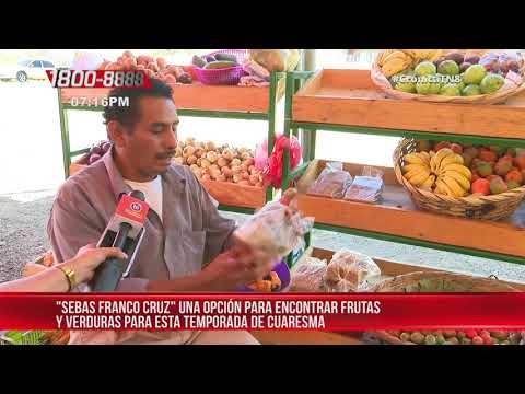 Emprendedor ofrece variedad de frutas y realiza dulces tradicionales – Nicaragua