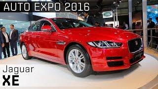 2016 ജാഗ്വർ എക്സ്ഇ :: 2016 ഓട്ടോ എക്സ്പോ walkaround വീഡിയോ :: zigwheels india