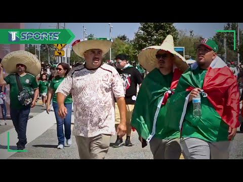 ¡EFECTO JIMMY! Miles de Fans de la Selección Mexicana LLENARON el SoFi Stadium para verlos CAMPEONES