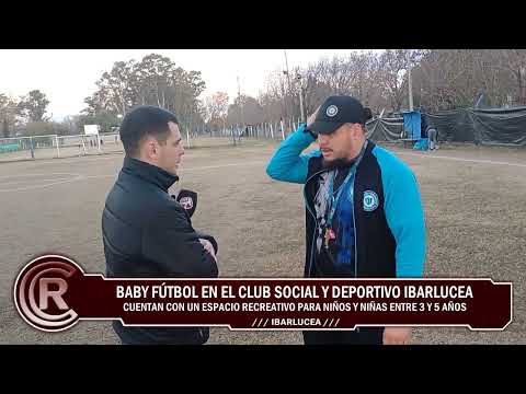 Baby fútbol en el Club Social y Deportivo Ibarlucea