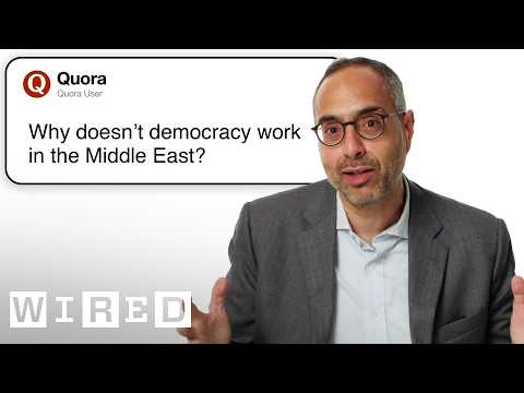 Harvard Professor Answers Middle East Questions | Tech Support | WIRED