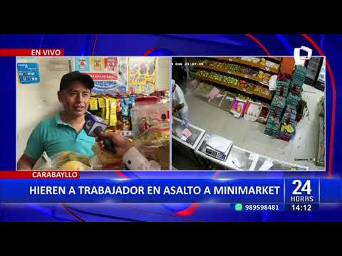 Carabayllo: dueño de minimarket relata los hechos de robo a su negocio