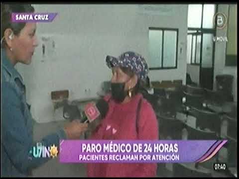 18042024 PARO MÉDICO DE 24 HORAS BOLIVIA TV