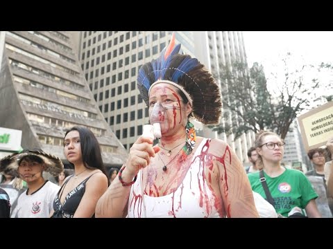 Miles de personas marchan por la Justicia Climática en Sao Paulo | AFP