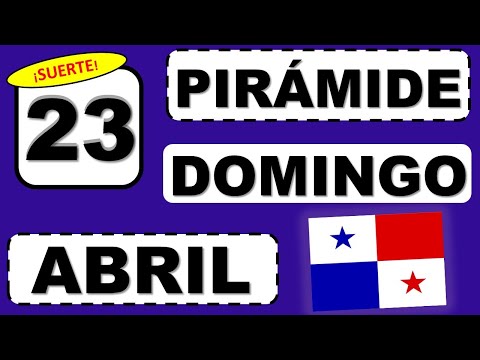 Pirámide de la Lotería de Panamá para el Domingo 23 de Abril 2023 Decenas de Suerte Para Hoy Sorteo