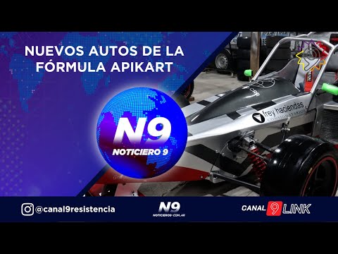 NUEVOS AUTOS DE LA FÓRMULA APIKART  - NOTICIERO 9 -