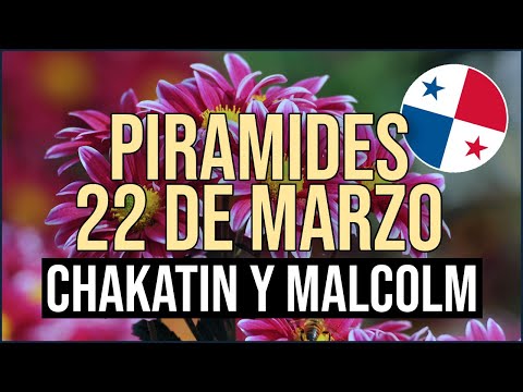 Pirámide Lotería de Panamá Viernes 22 de Marzo 2024 - Pirámide de Chakatin y Malcolm Ramos