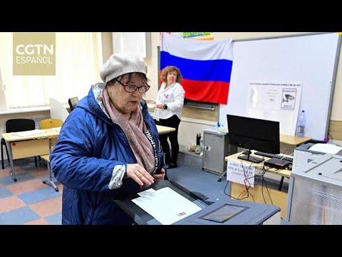 Comienzan las votaciones de la elección presidencial en Rusia