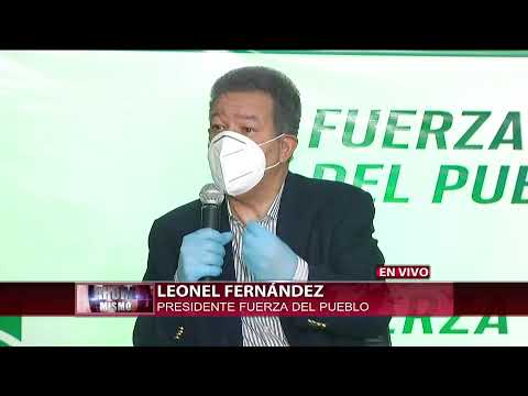 #EnVivoCDN Leonel Fernández  se refiere al tema de los fondos de pensiones