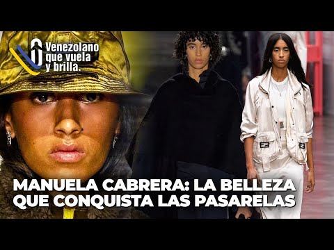 Manuela Cabrera: La belleza que conquista las pasarelas - Venezolano que Vuela y Brilla