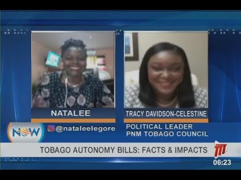 Tobago Autonomy Bills - Tracy Davidson-Celestine