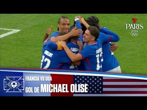 Golazo de Michael Olise I Francia v. USA 2-0 I Juegos Olímpicos