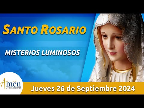 Santo Rosario de Hoy Jueves 26 Septiembre de 2024 l Amen Comunicaciones l Católica l María