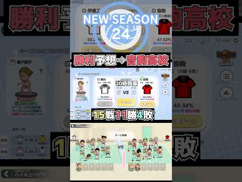 【 #ハイドリ 】ハイキューTV season24 16日目 梟谷学園 vs 音駒高校 勝利の法則を見つけるシーズン  #ハイキュー #ytk排球部  #haikyuu #shorts