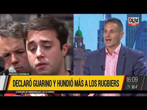 Juicio por Fernando Báez Sosa: Guarino apuntó contra Pertossi y Thomsen