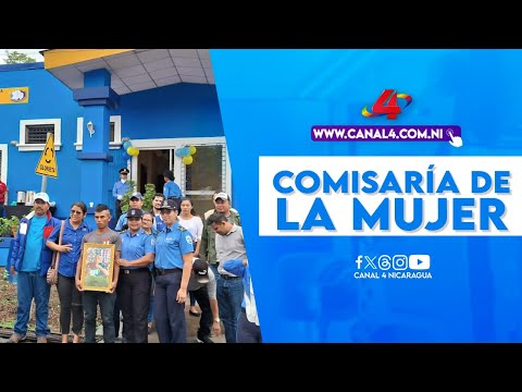 Inauguran segunda Comisaría de la Mujer en La Dalia, Matagalpa