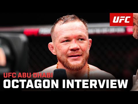 Petr Yan Octagon Interview | UFC Abu Dhabi