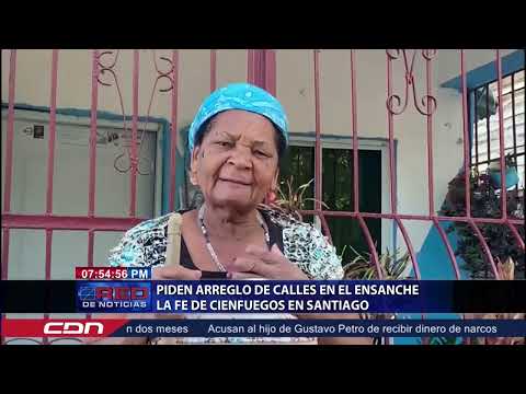 Piden arreglo de calles en el Ensanche La Fe de Cienfuegos en Santiago