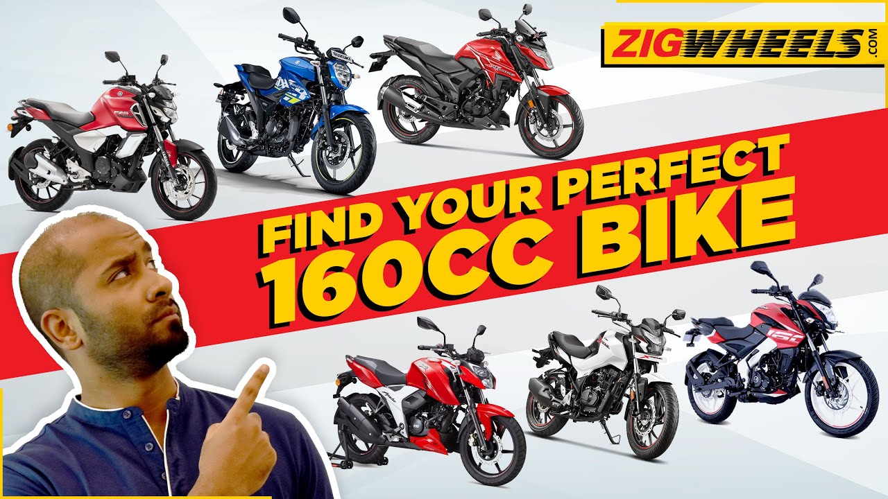 Best 160cc bikes In India - Yamaha FZ-Fi, TVS RTR 160 4V, Hero Xtreme 160R & More | BikeDekho