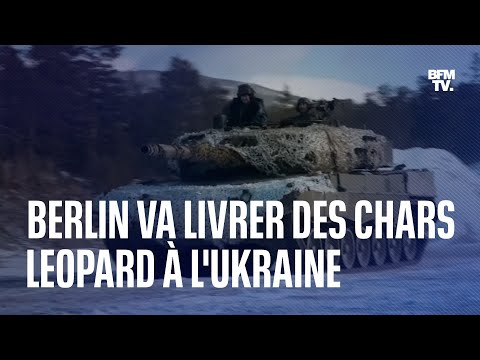 Berlin donne enfin son feu vert à la livraison de chars Leopard à l’Ukraine