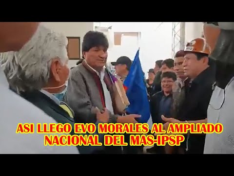 MENSAJE DE #EVO MORALES DESDE EL #AMPLIADO NACIONAL DEL MAS-IPSP...