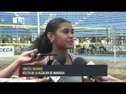 Tour nacional de volleyball playa hace su segunda parada en el Paseo Xolotlán - Nicaragua