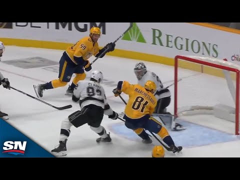 Predators Roman Josi Pulls Off Beautiful Toe Drag To Set Up Jonathan Marchessault