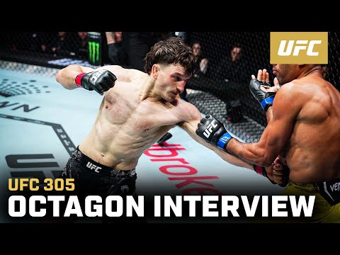 Jack Jenkins Octagon Interview | UFC 305