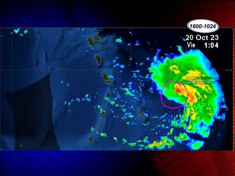 Tormenta tropical Tammy podría convertirse a huracán e impactar en el Caribe Oriental