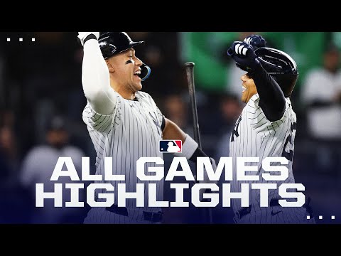 Highlights from ALL games on 4/24! (Aaron Judge goes deep, Dodgers spray 20 hits and more!)