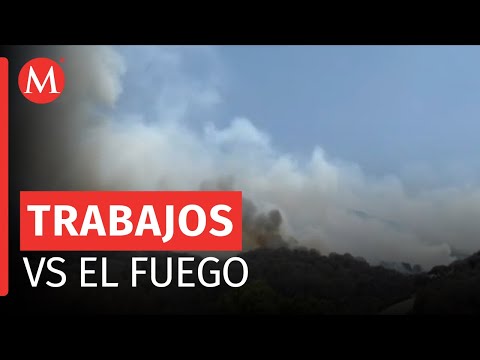 Incendio ha consumido cerca de 60 hectáreas en Atizapán de Zaragoza