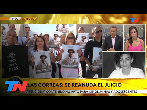 CÓRDOBA I Crimen de Blas Correas: se reanudó el juicio después de dos meses