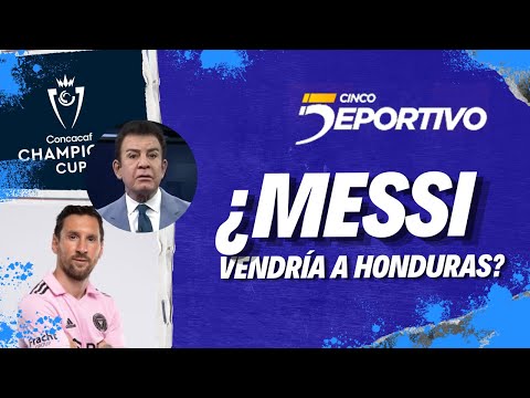 Salvador Nasralla analiza las posibilidades de Messi de venir a Honduras con el Inter Miami