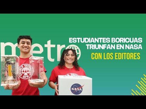 ¡Orgullo boricua! Estudiantes puertorriqueños triunfan en la NASA