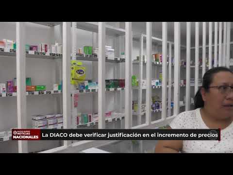 DIACO deberá establecer incremento en precios de medicinas asociadas a curar el Covid 19