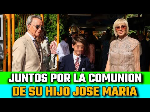 José Ortega Cano y Ana María Aldón REAPARECEN juntos en la COMUNIÓN de su HIJO con AUSENCIAS