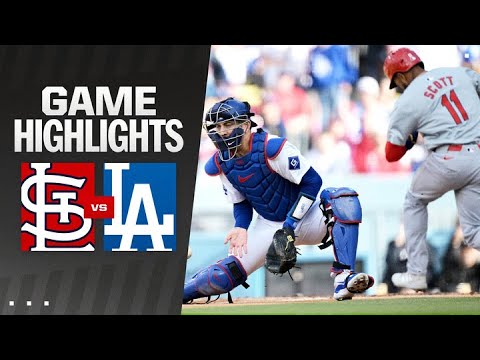 Cardinals vs. Dodgers Game Highlights (3/31/24) | MLB Highlights