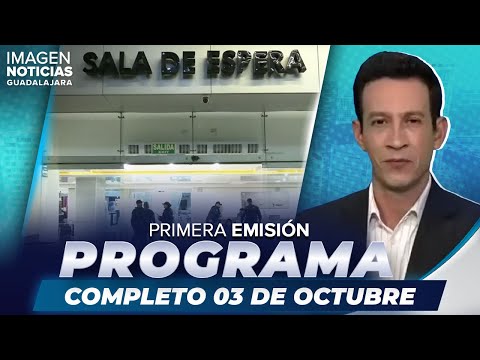 Noticias con Ricardo Camarena | Programa completo 3 de octubre 2024