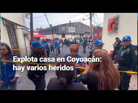 Acumulación de gas provoca explosión en Coyoacán: varios heridos, entre ellos una niña