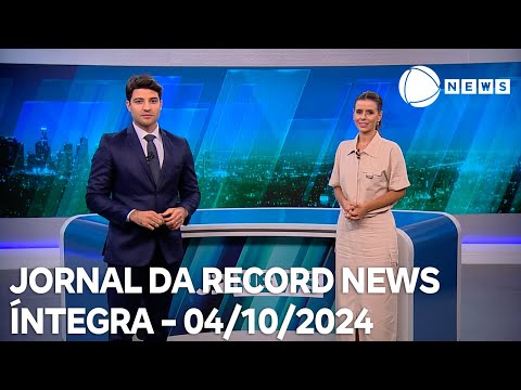 Jornal da Record News - 04/10/2024