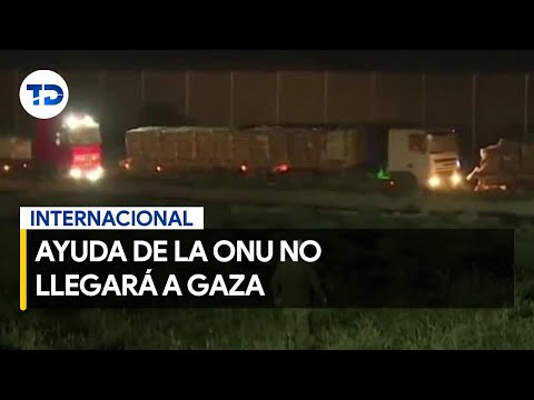 Israel no aprobará caravanas de alimentos de la ONU para Gaza 2