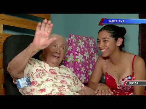 Abuelita cumple 107 años