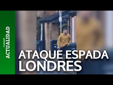 Detienen a un hombre tras herir a varias personas con una espada en Londres