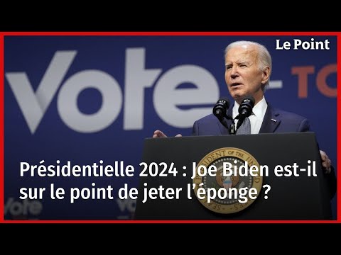 Présidentielle 2024 : Joe Biden est-il sur le point de jeter l’éponge ?