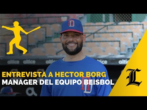 Entrevista a Hector Borg, manager del equipo beisbol en el preolimpico