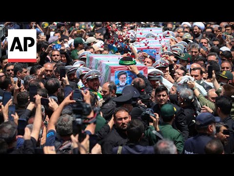 Funeral procession is held for late Iranian President Raisi in Birjand