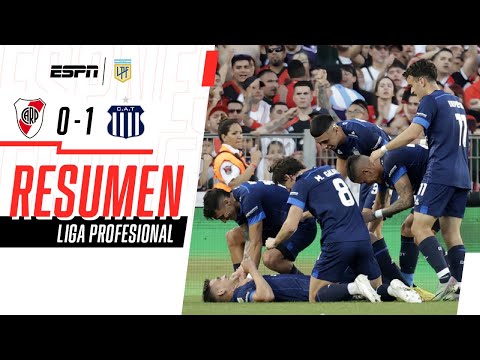 LA T SUPERÓ AL MILLONARIO EN EL MONUMENTAL Y ES ESCOLTA | River 0-1 Talleres | RESUMEN