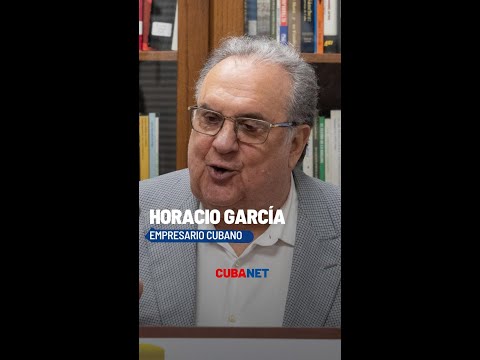 No hay SOBERANÍA si un pueblo no puede ELEGIR a sus GOBERNANTES: Horacio Garci?a, empresario cubano