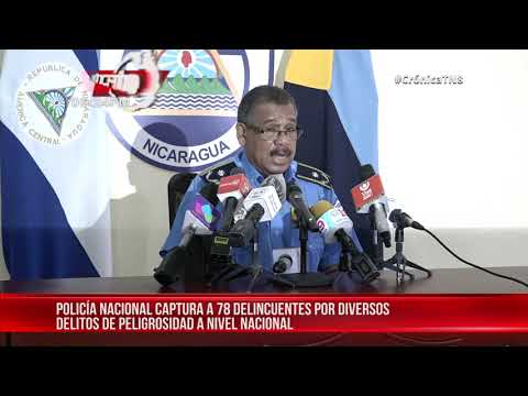Desarticulan a banda delincuencial conocida como Los Agüitas – Nicaragua