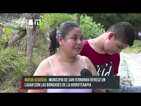 La Hidroterapia una alternativa para cuidar la salud en Nueva Segovia - Nicaragua